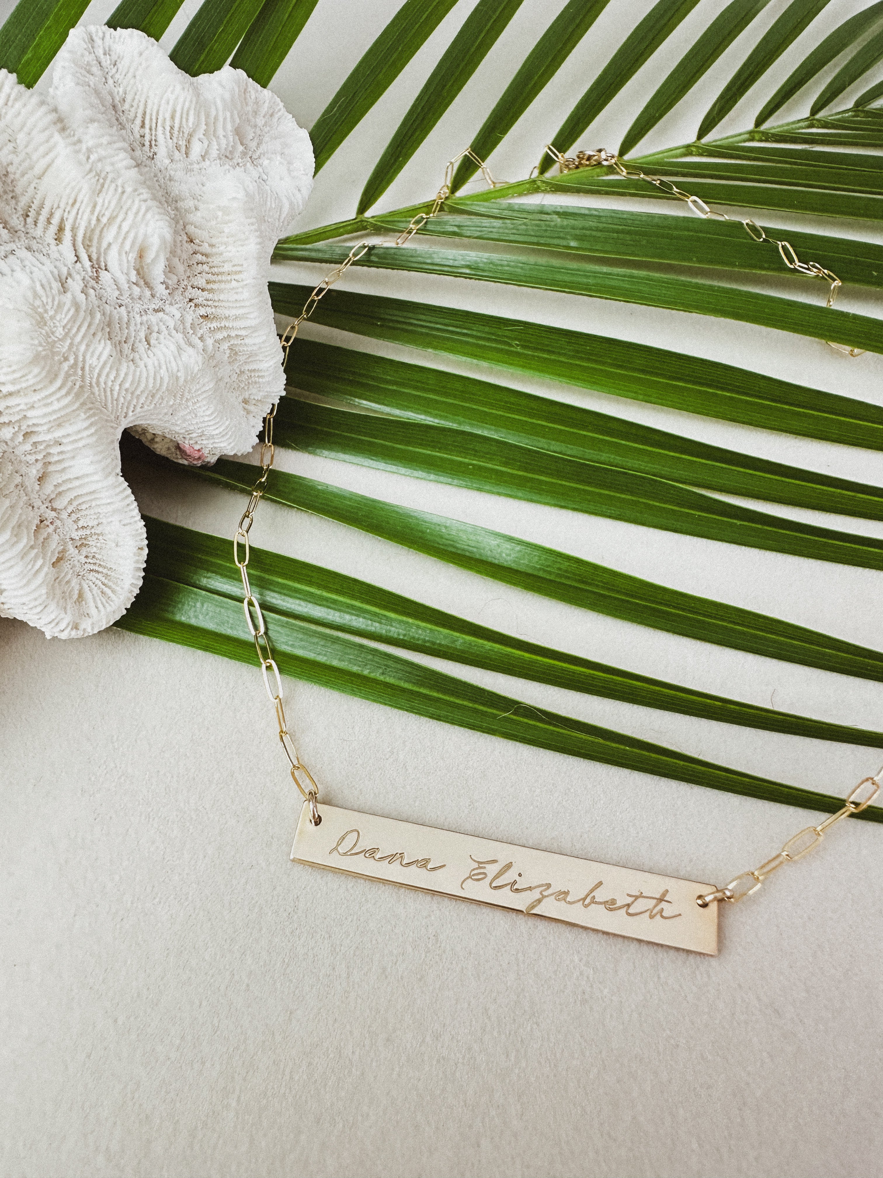 Classic Gold Bar 2.0 | 14K Gold Filled Necklace