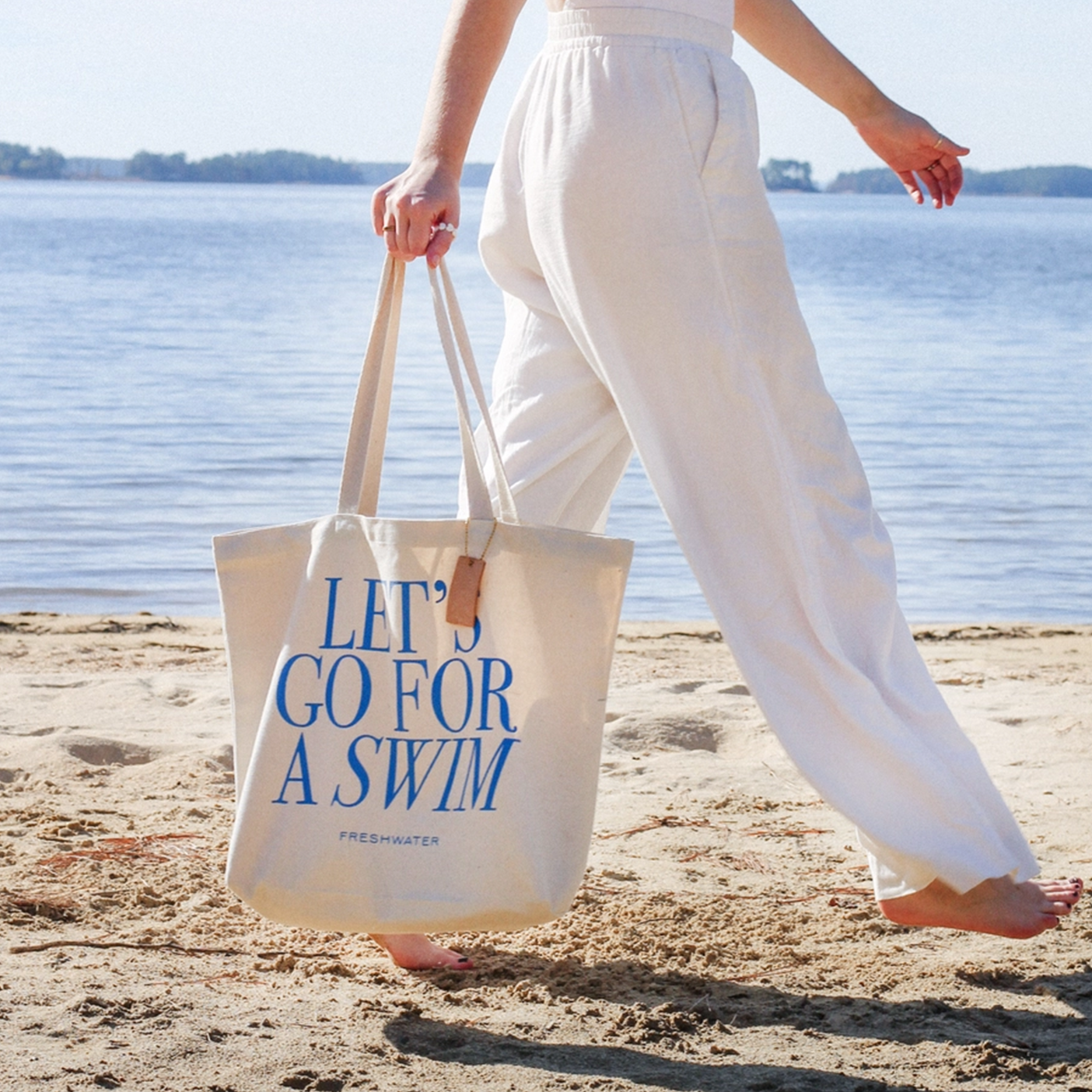 Let's Go For A Swim Tote