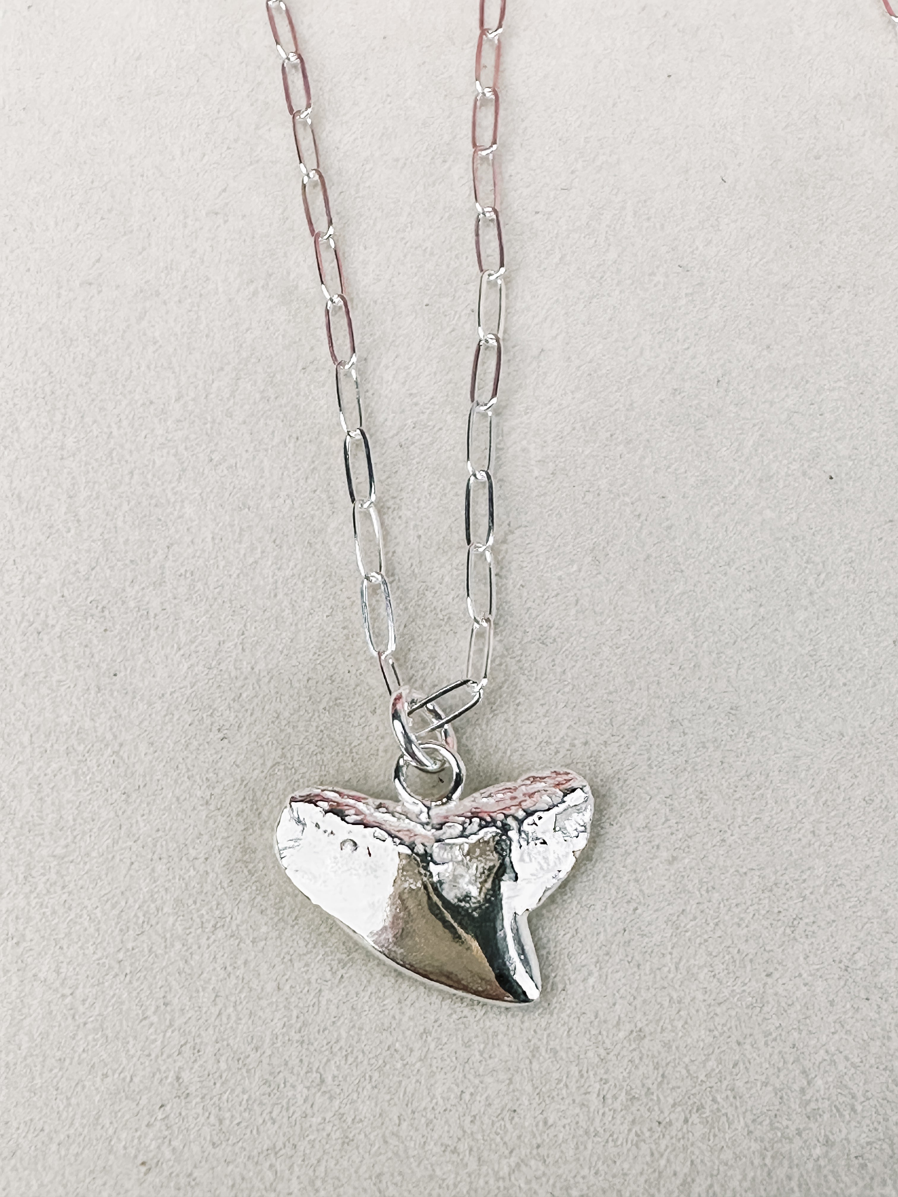 SALT \\ Tiger Shark Tooth Necklace \\ Sterling Silver