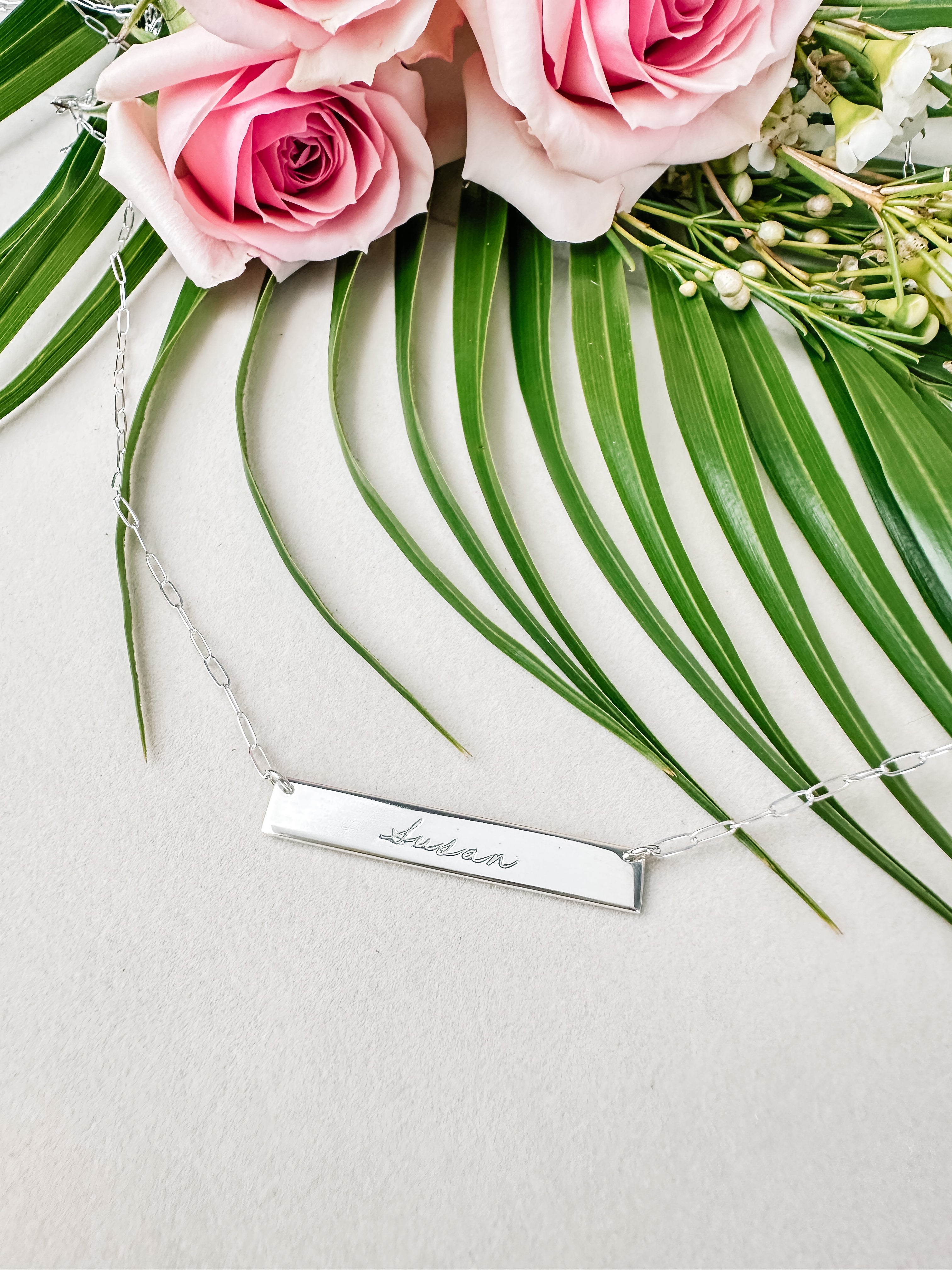 Classic Silver Bar 2.0 || Sterling Silver Necklace