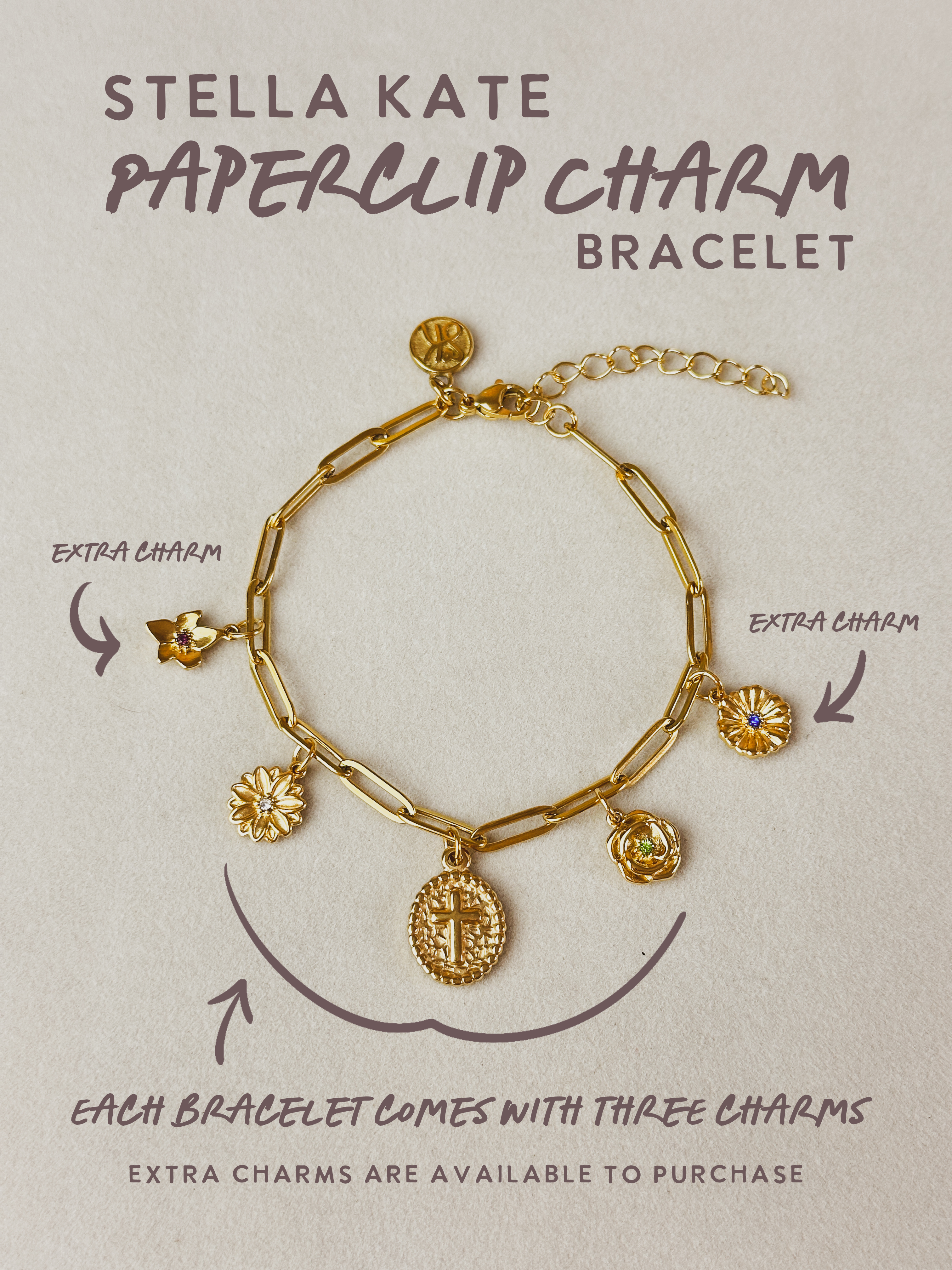SK Charm Bar || Charm Bracelet