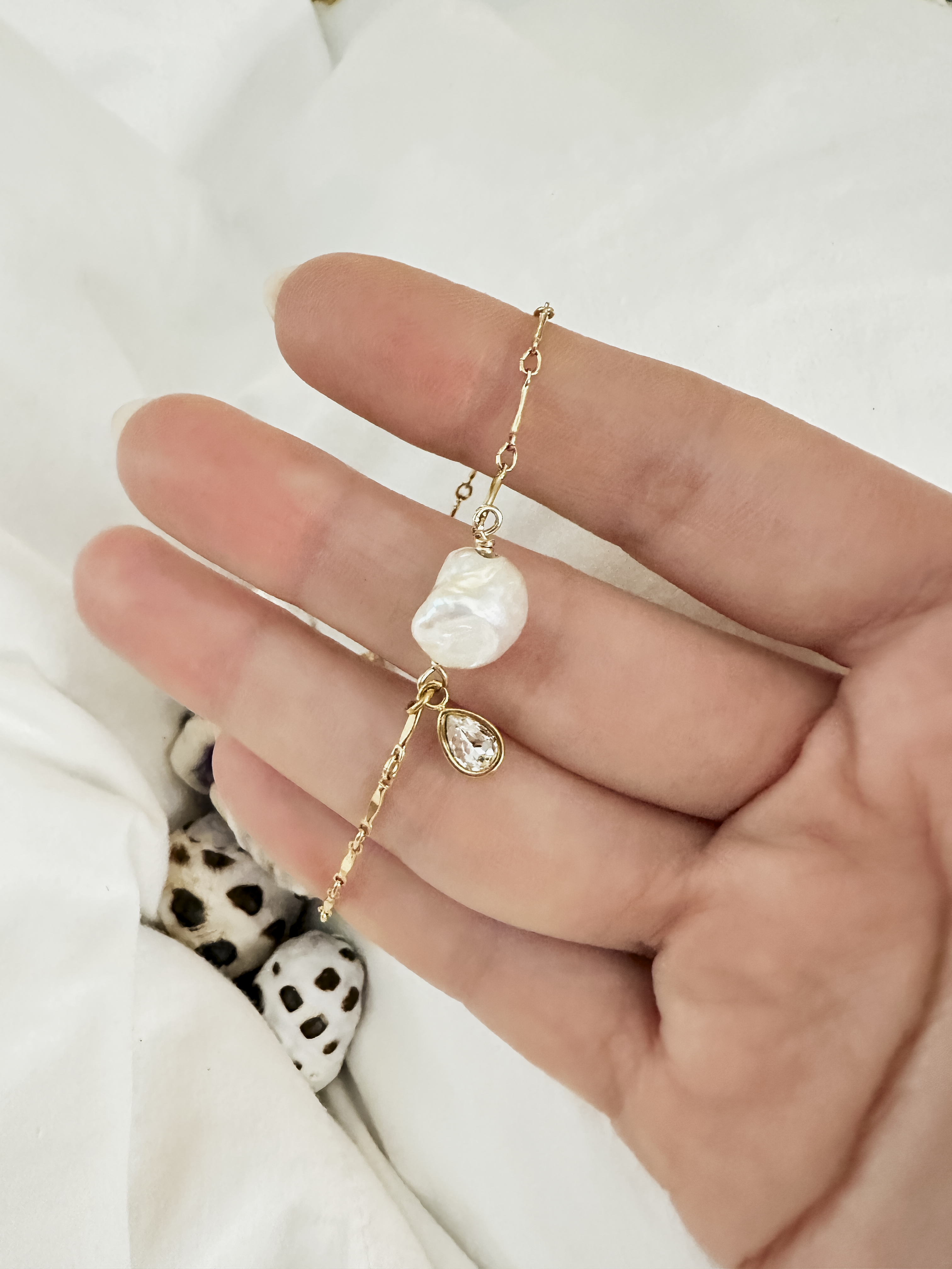 Okalani Paperclip Bracelet | 14K GF/PVD