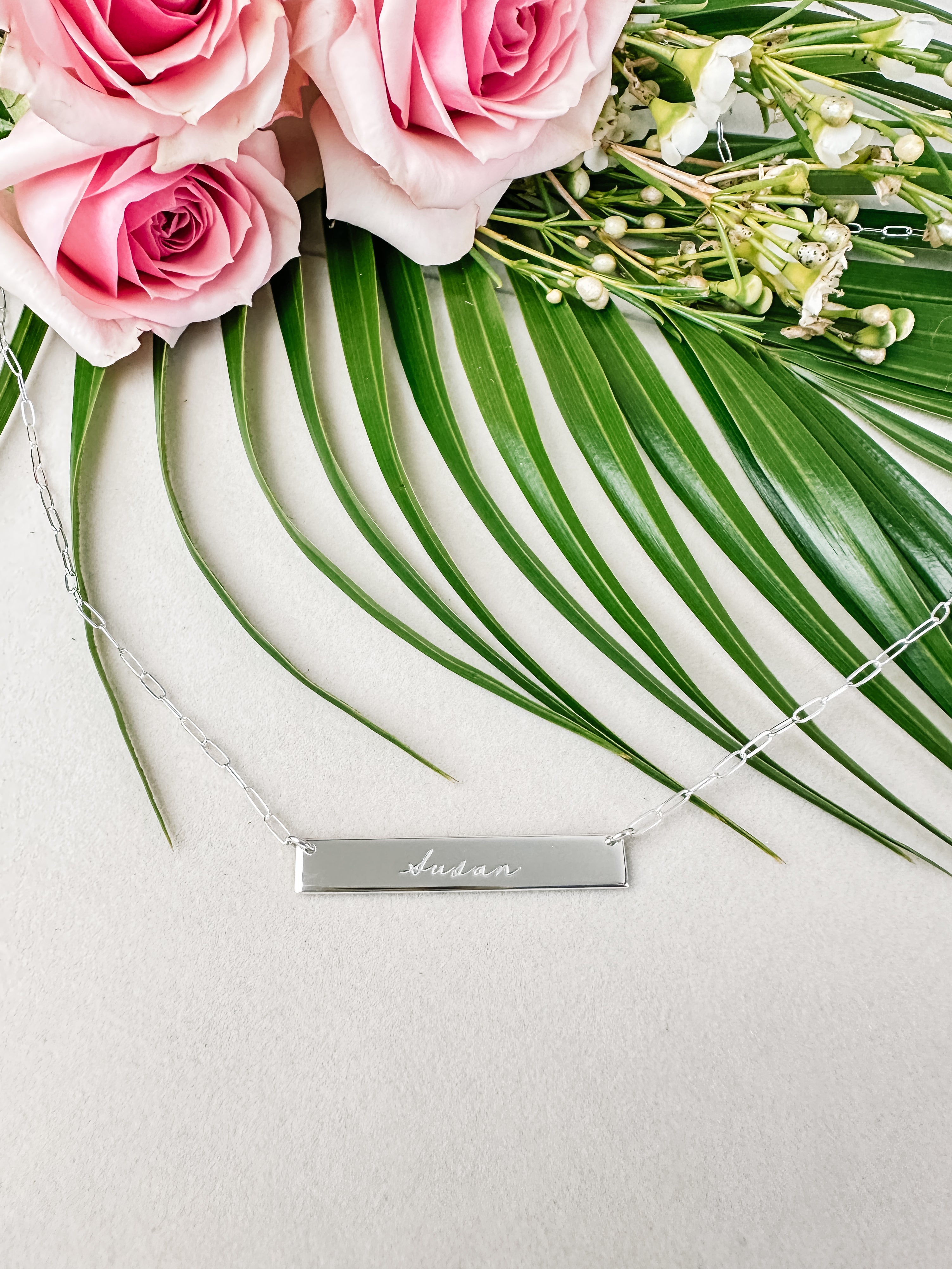 Classic Silver Bar 2.0 || Sterling Silver Necklace