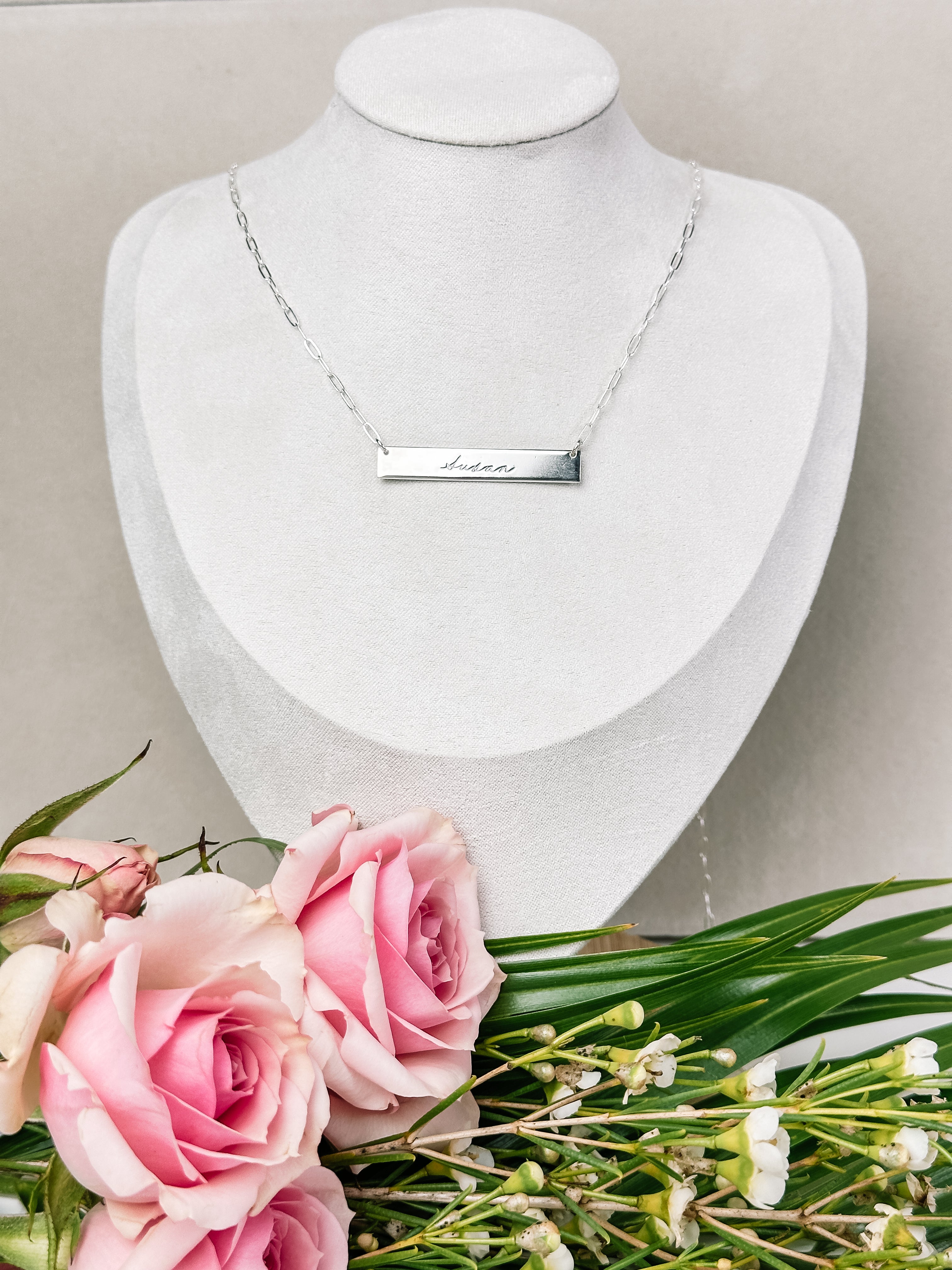 Classic Silver Bar 2.0 || Sterling Silver Necklace